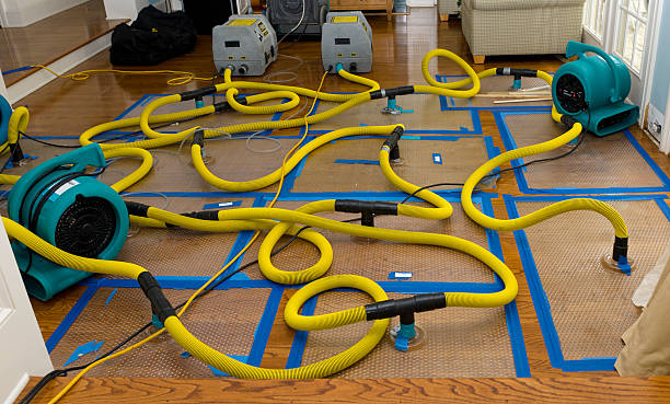 Professional Storm Water Damage Restoration technician working in Port Clinton, PA